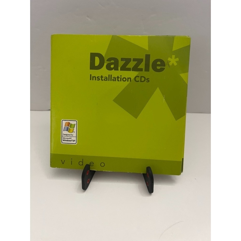 Dazzle Installation CD Disk PC Software for Windows OS